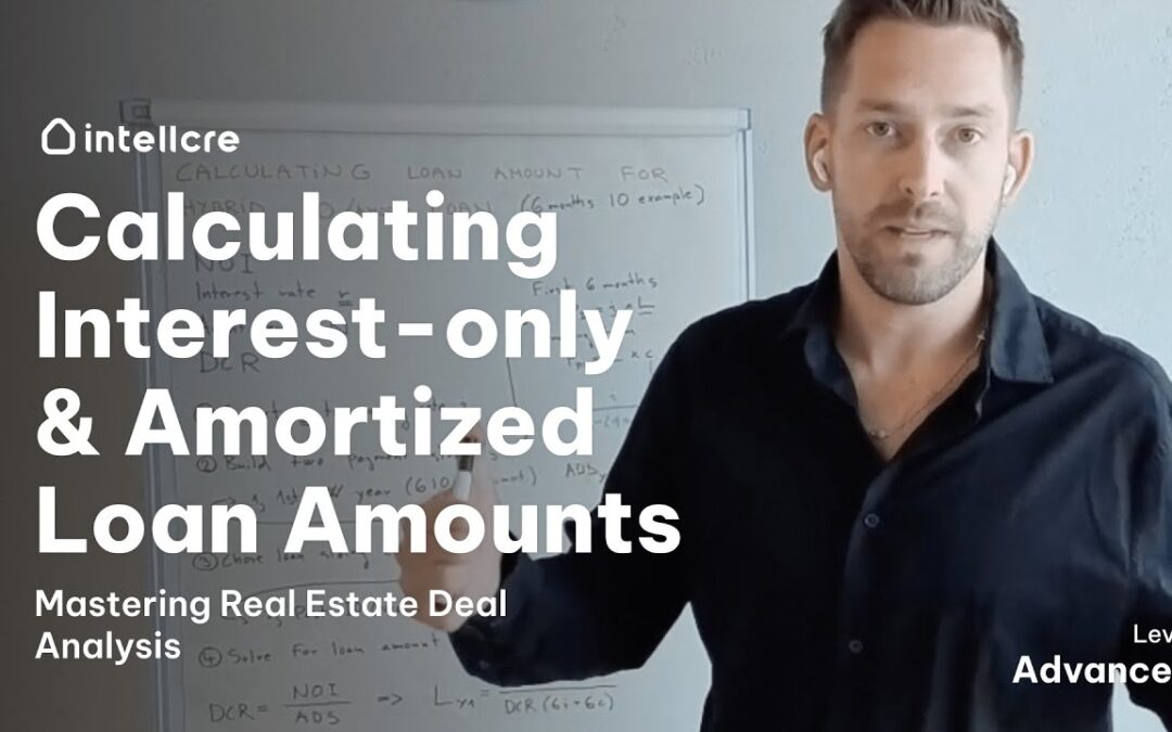 How to Calculate Loan Amount with Interest-Only & Amortization Periods