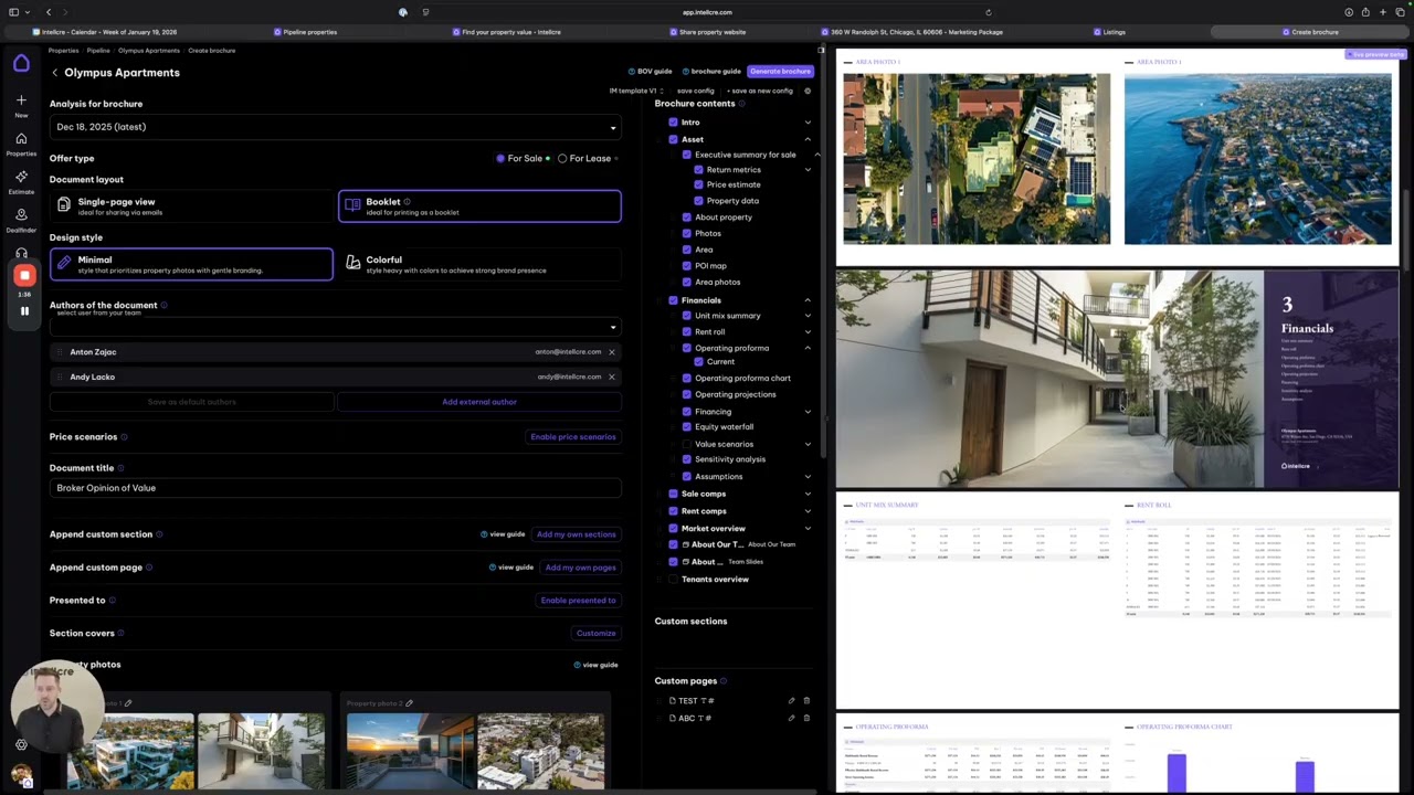 Thumbnail for a tutorial on using the custom plug-and-play deal marketing solution in the IntellCRE platform