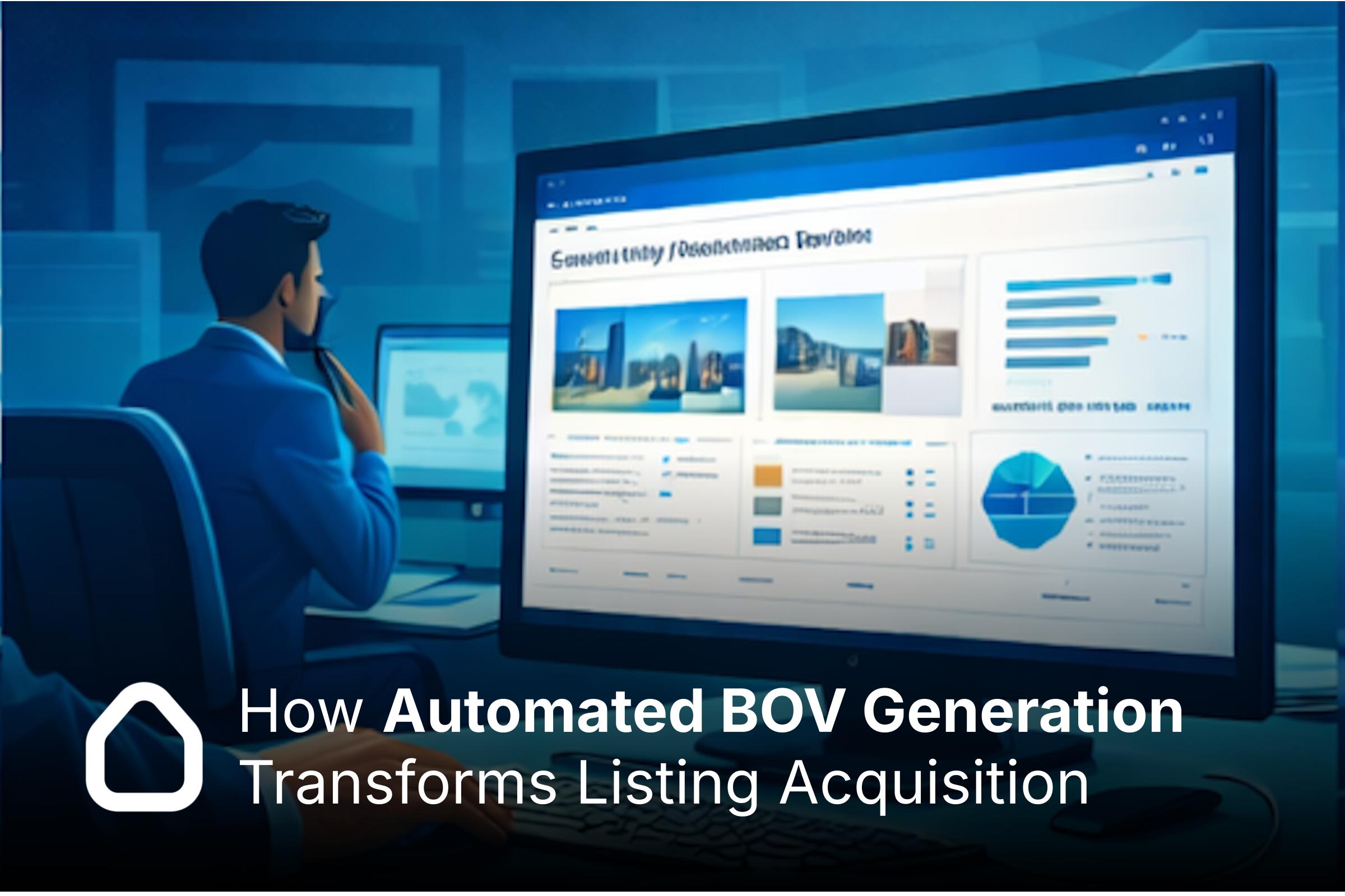 How automated BOV generation helps brokers win more listings and accelerate listing acquisition