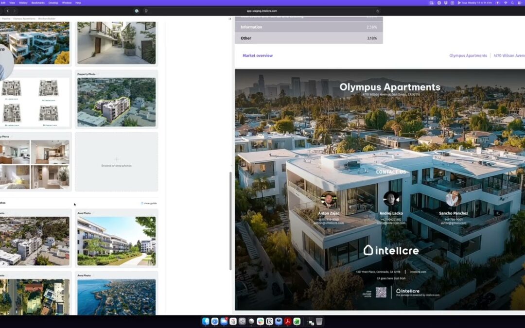 New IntellCRE Feature: Brochure Last Page Customization