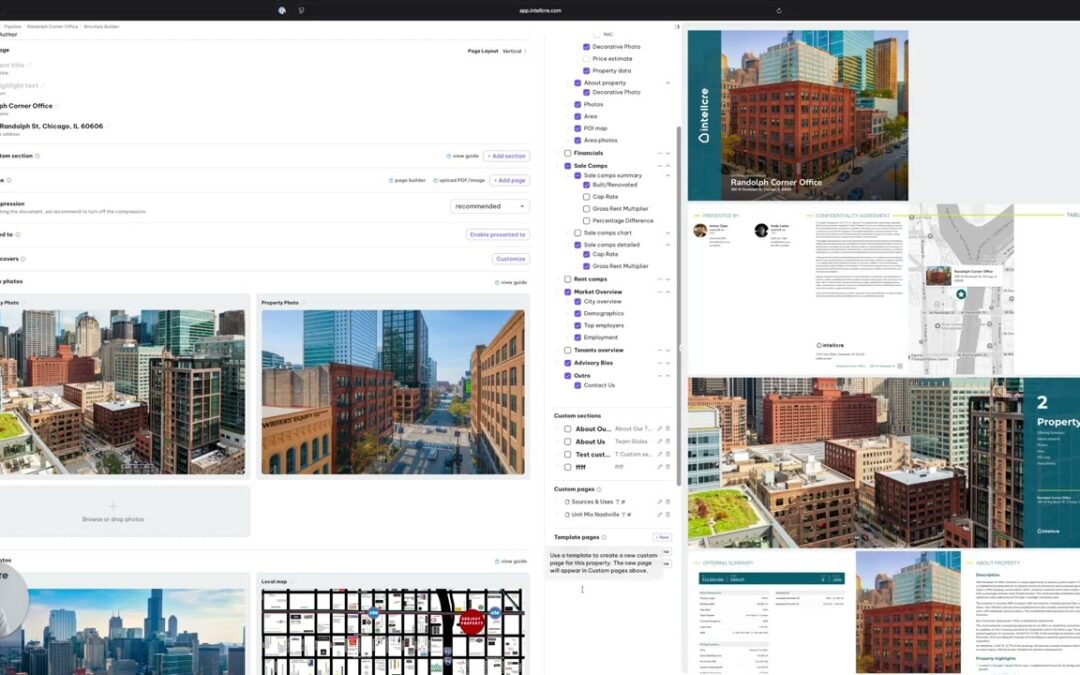 New IntellCRE Feature: Custom Page Templates