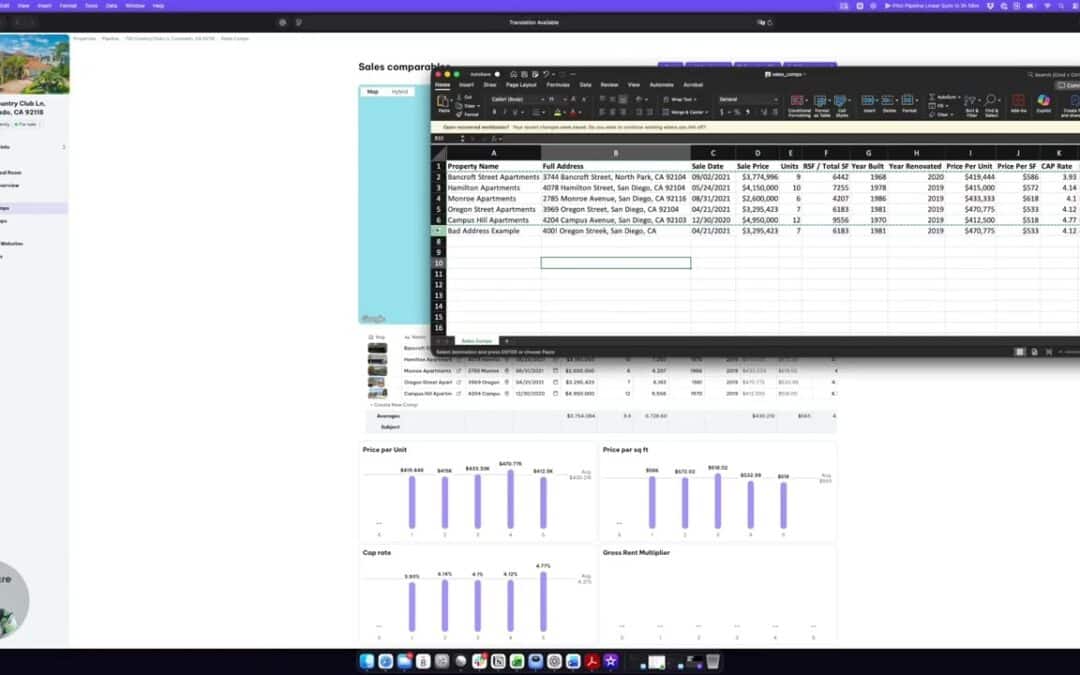 New IntellCRE Feature: Better Comp Entry & Comp Map customization
