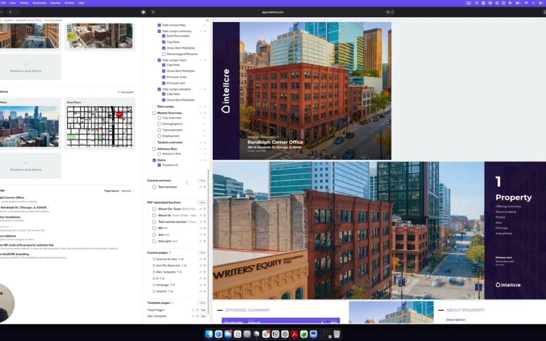 New IntellCRE Feature: Customizable Section Intros, Page Builder Gaps