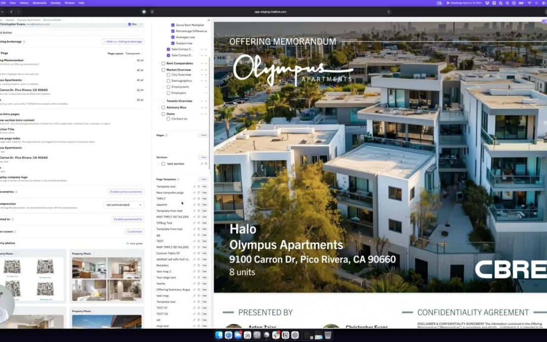 New IntellCRE Feature: Cover Page Fonts, New Custom Page Management & Upcoming Photo Editor