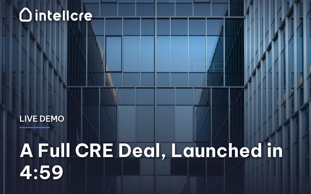 Launch a CRE Deal in Under 5 Minutes: Upload a Dataroom, Build an OM, Done
