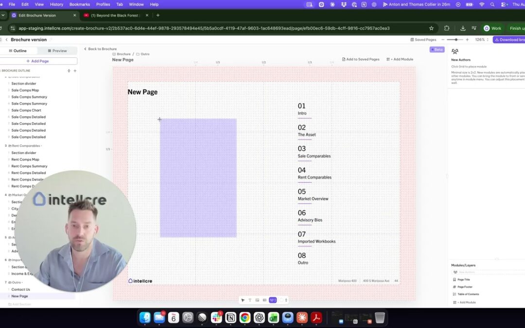 New IntellCRE Feature – TOC, Authors Modules, Import data into Table, AI Photo Enhance